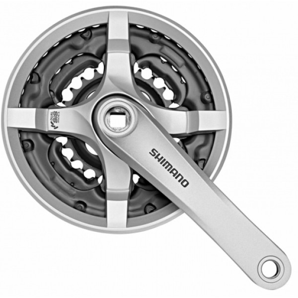 Шатуны Shimano FC-TY501 42/34/24T Серебро