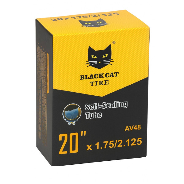 Камера 20 х 1.75 / 2.125 Самоклейка BLACKCAT